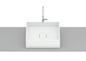 Foto do produto Cuba de Apoio Roca T5 Terra Branco